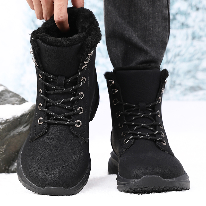 Waterproof Winter Boot - Mannen Winter Snowboots voor Waterdichte Brede