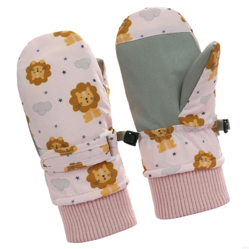 Snow Glove Insulated - Jeugdsneeuwwanten Waterdichte warme fleecehandschoenen voor jongensmeisjes