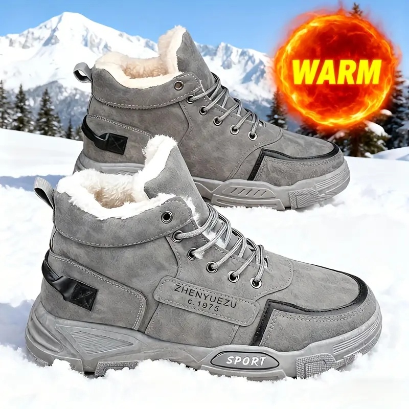 Waterproof Winter Boot - Heren herfst- en winterhoge outdoor-sneeuwlaarzen in