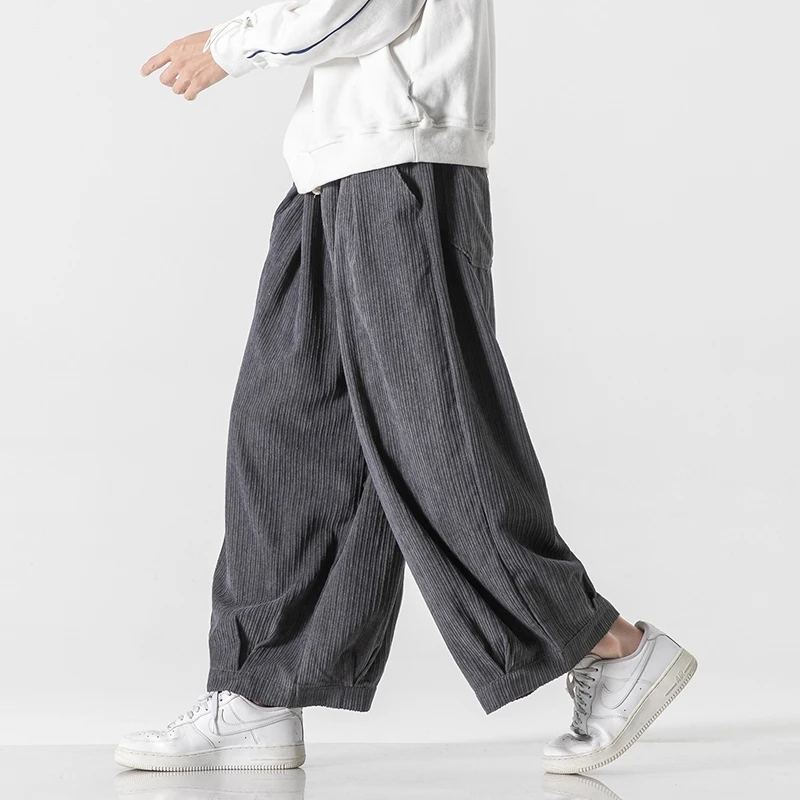 Corduroy Pant Warm - Broek mannen Herfst Winter Japanse Warme
