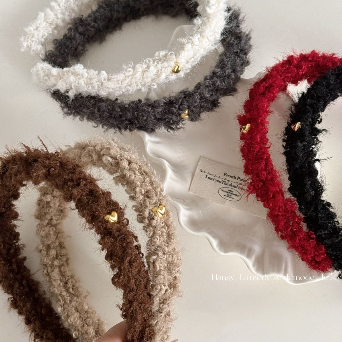 Winter Headband Fleece - Winter Fleece Pluche Hoofdbanden Retro Wollen