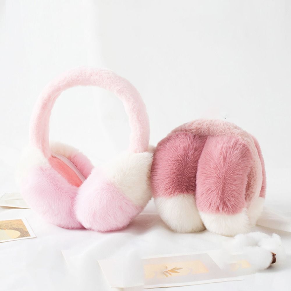 Earmuffs Foldable - Mode Nepbont Oorwarmers Snoep Kleur Dikker