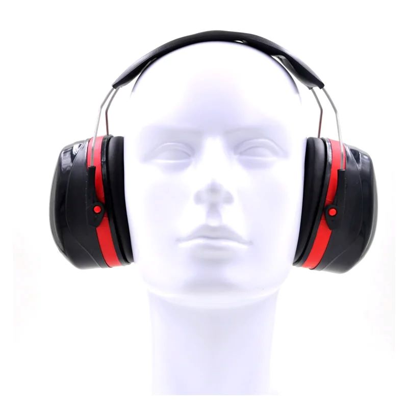 Earmuffs Foldable - Anti-geluid hoofd verstelbare oorbeschermers opvouwbare NRR
