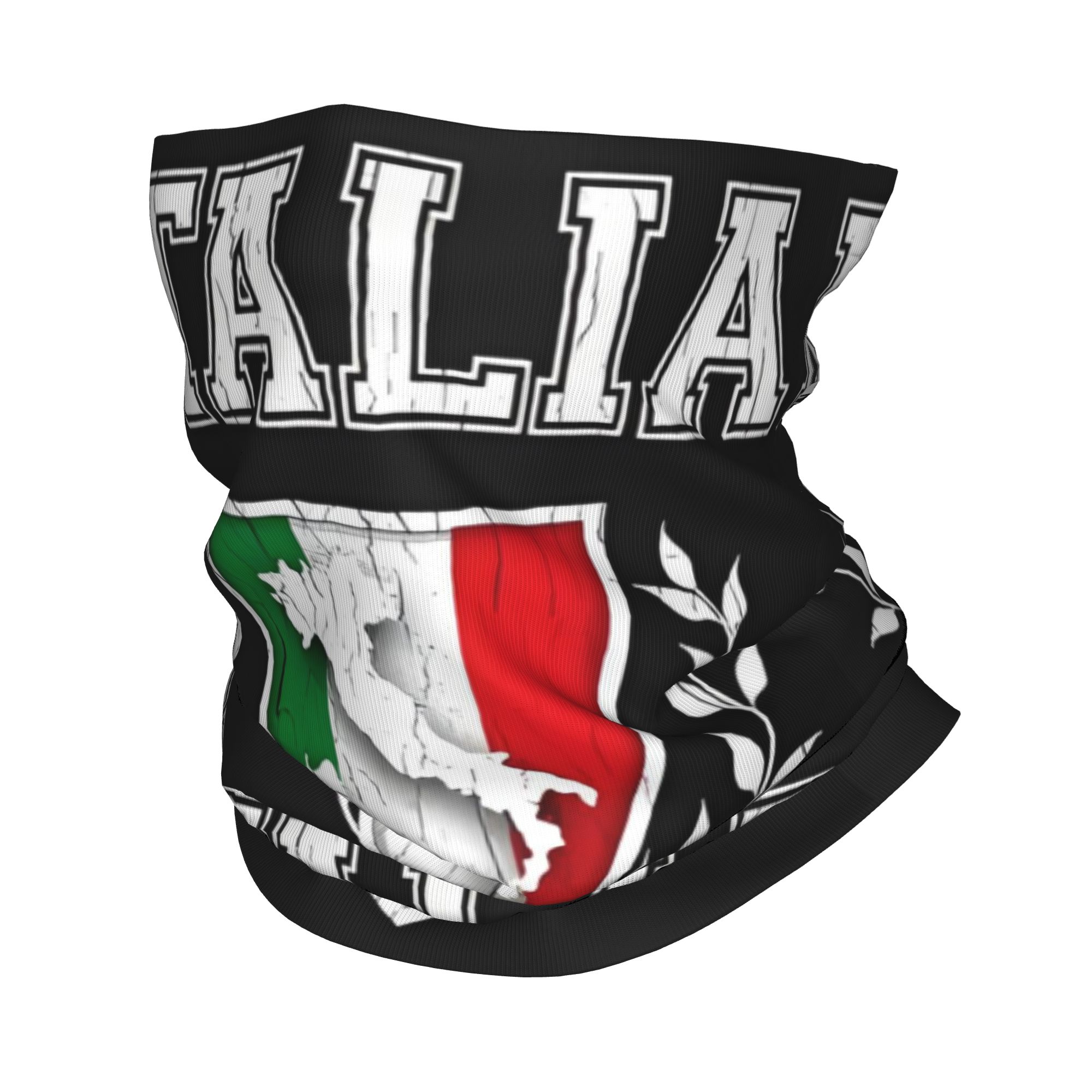 Neck Gaiter Fleece - Custom Italië Vlag Bandana Halswarmer Mannen
