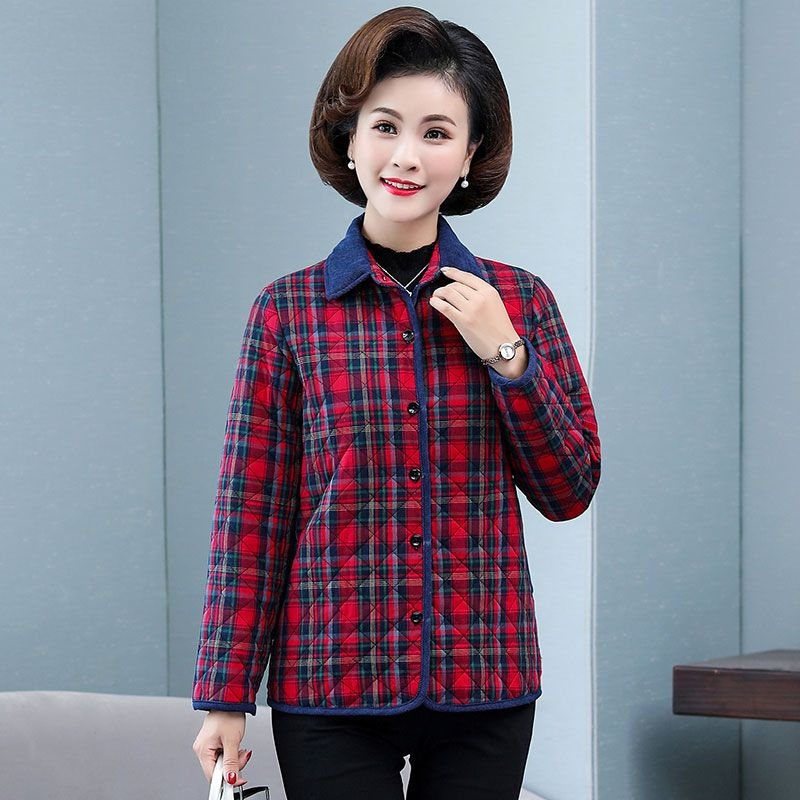 Flannel Shirt Lined - Herfst Winter Geruit katoenen overhemd Dikker
