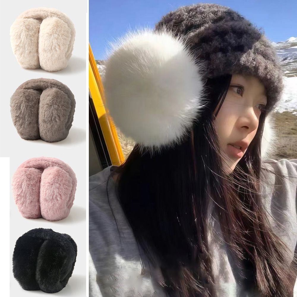 Earmuffs Foldable - Outdoor Winter Warme oorbeschermers Koudebescherming Zachte