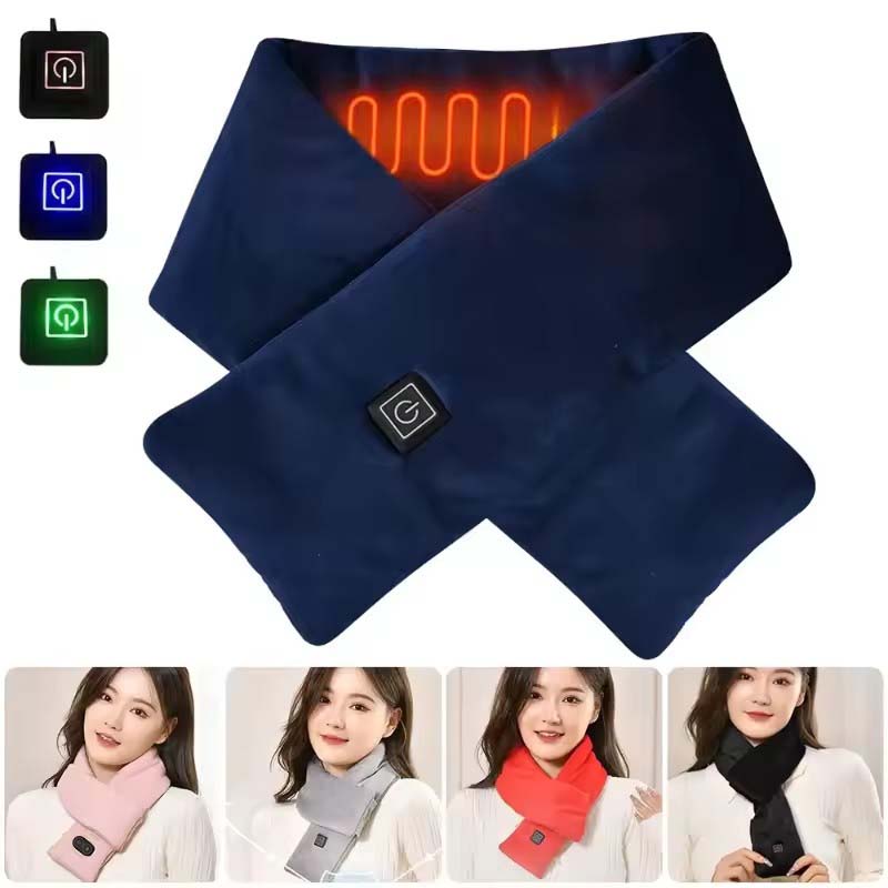 Neck Gaiter Fleece - USB Dames Heren Verwarmingssjaal Temperatuursjaal 3