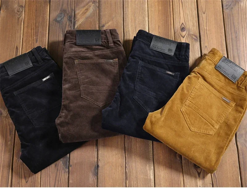 Corduroy Pant Warm - 2023 Herfst Winter Heren Casual Corduroy