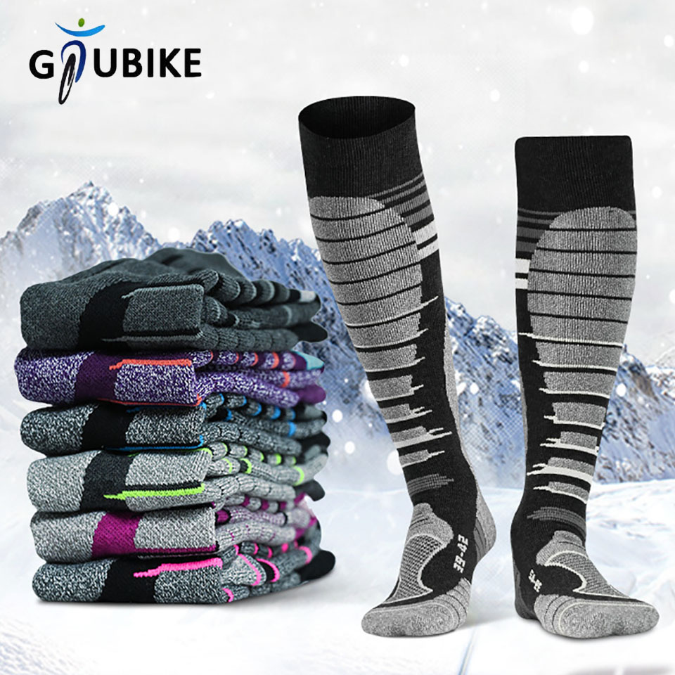 Thermal Sock Wool - GTUBIKE merinowollen skisokken, koud weer sokken