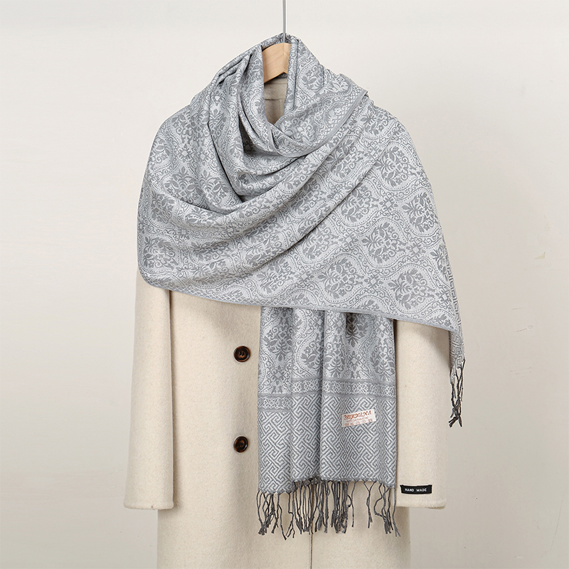 Cashmere Pashmina Wrap - 2024 Luxe Dikke Kasjmier Sjaal Vrouwen