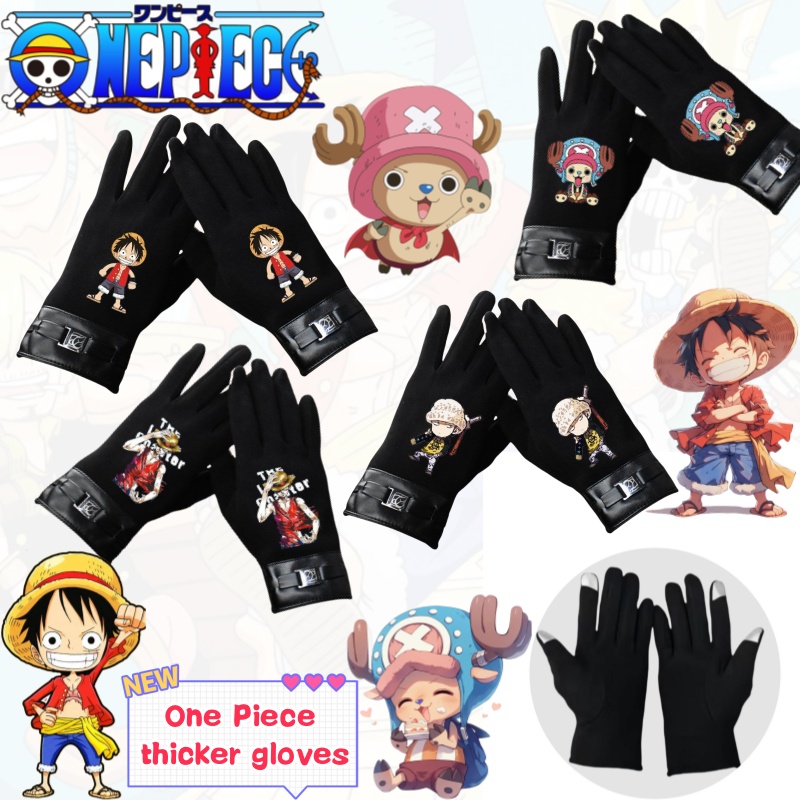 Touch Screen Gloves - One Piece Luffy Chopper creatieve gepersonaliseerde