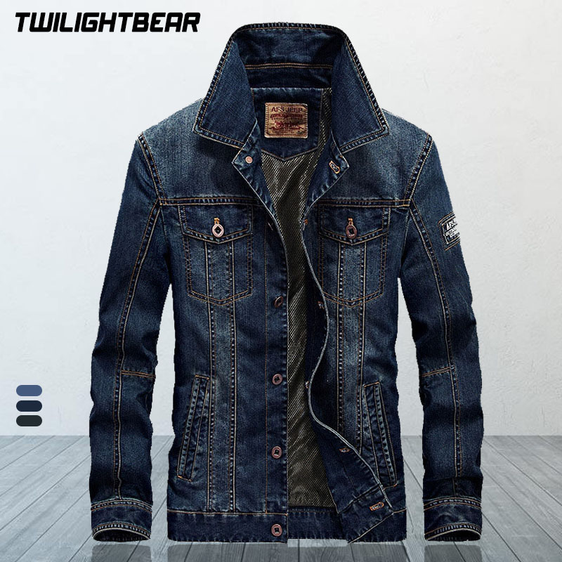 Down Jacket Packable - Hoge kwaliteit heren denim jas jas