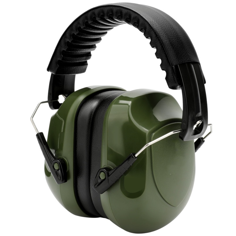 Earmuffs Foldable - SNR-34dB Verstelbare Hoofd Oorbeschermers Ruisonderdrukking Opvouwbare
