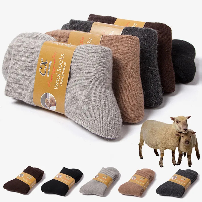 Thermal Sock Wool - 1 paar winter warme damessokken merinowol
