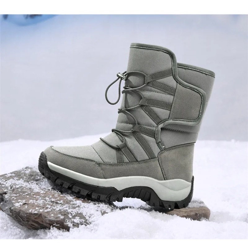 Waterproof Winter Boot - Warme, pluche sneeuwlaarzen voor heren, outdoor,