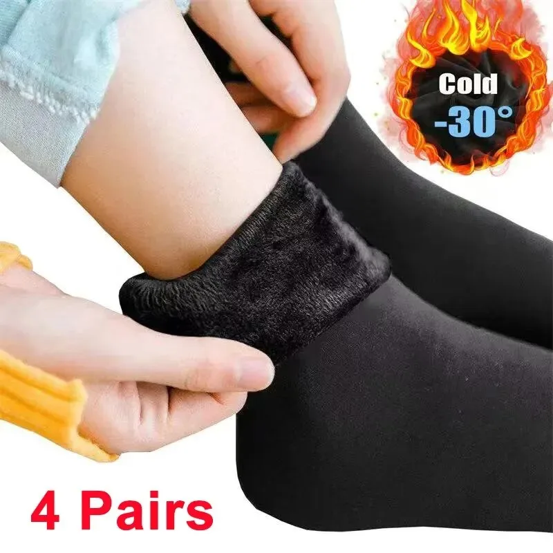Thermal Sock Wool - Dames Wintersokken Hermal Kasjmier Wollen Sokken