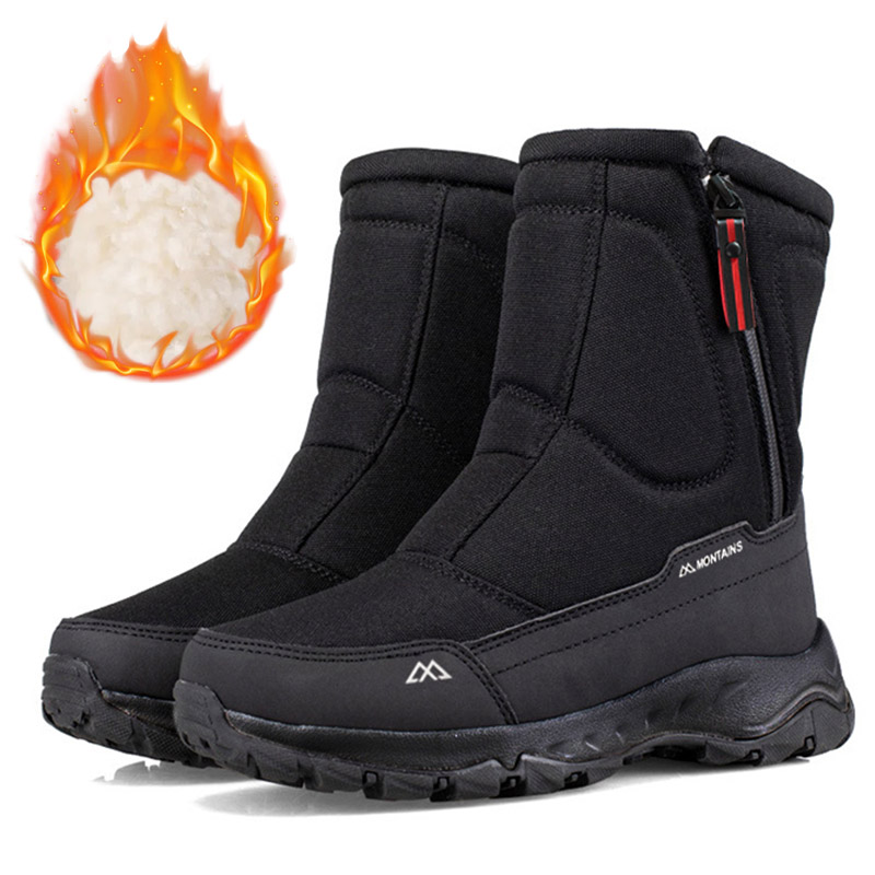 Waterproof Winter Boot - Winterwaterdichte geïsoleerde schaal voor heren, warme