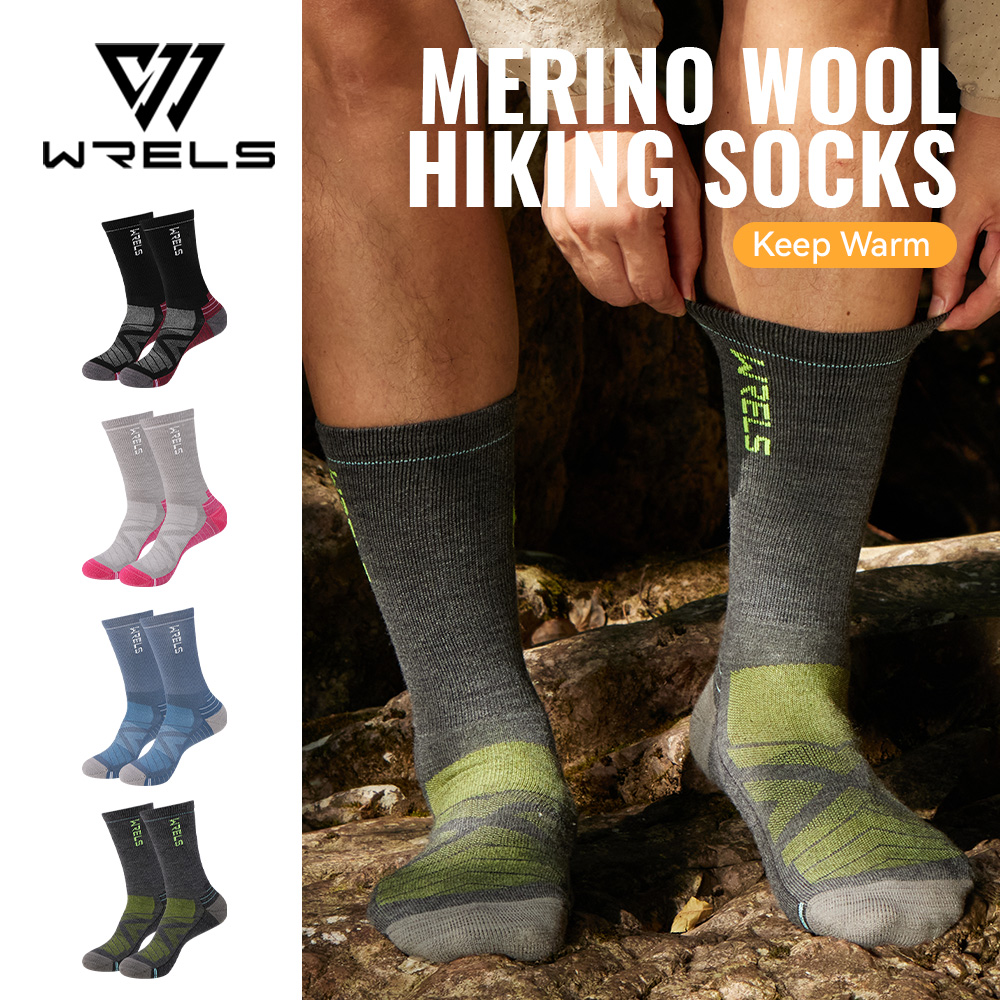 Thermal Sock Wool - WRELS 1/2/3 Merinowollen Sokken Thermische Warme