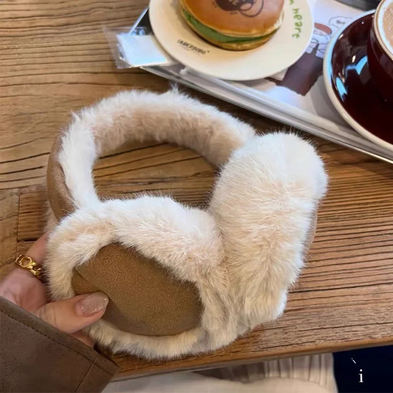 Earmuffs Foldable - Mode Pluche Oorwarmers Opvouwbare Dikker Wol