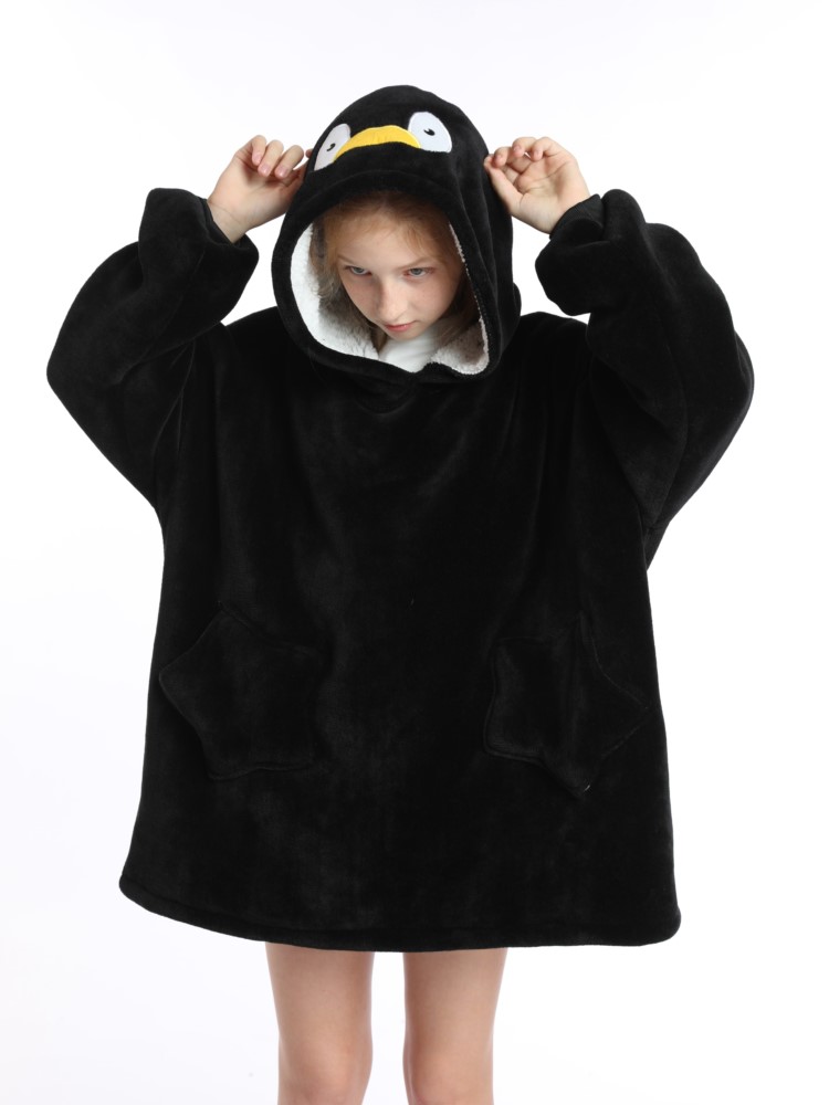 Sherpa Hoodie Fleece - Winter Sherpa Deken Tieners Hoodie Winter