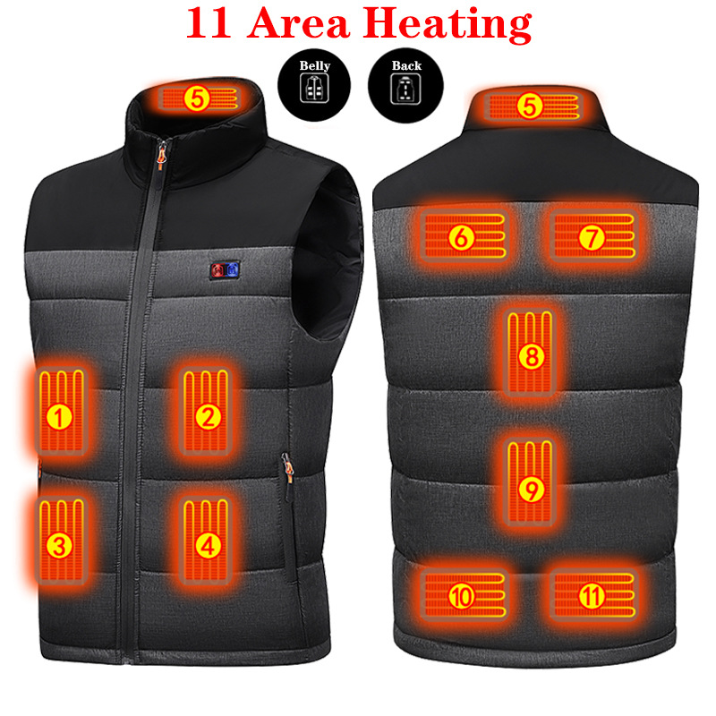 Heated Vest Battery - 2025 Nieuw verwarmd vest voor heren
