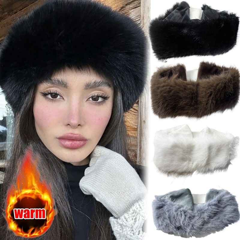 Brede band bont hoofdband Wint - Fleece Ear Warmer Band recensie en prijs