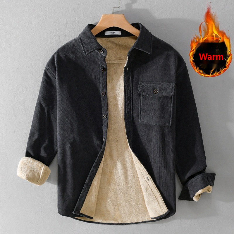 Corduroy overhemdjack voor her - Flannel Shirt Lined recensie en prijs