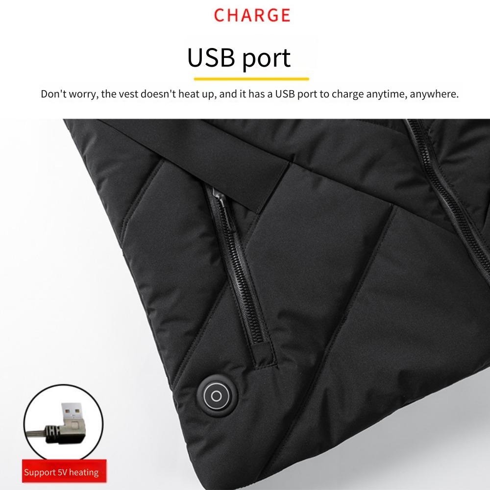 2025 Nieuw USB elektrisch verw - Heated Vest Battery recensie en prijs