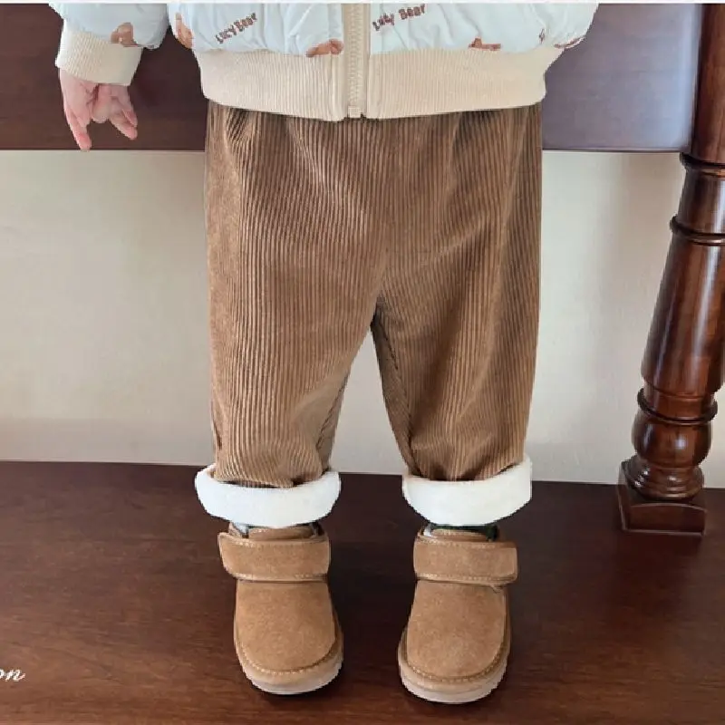 Herfst Winter Kinderkleding Fl - Corduroy Pant Warm recensie en prijs