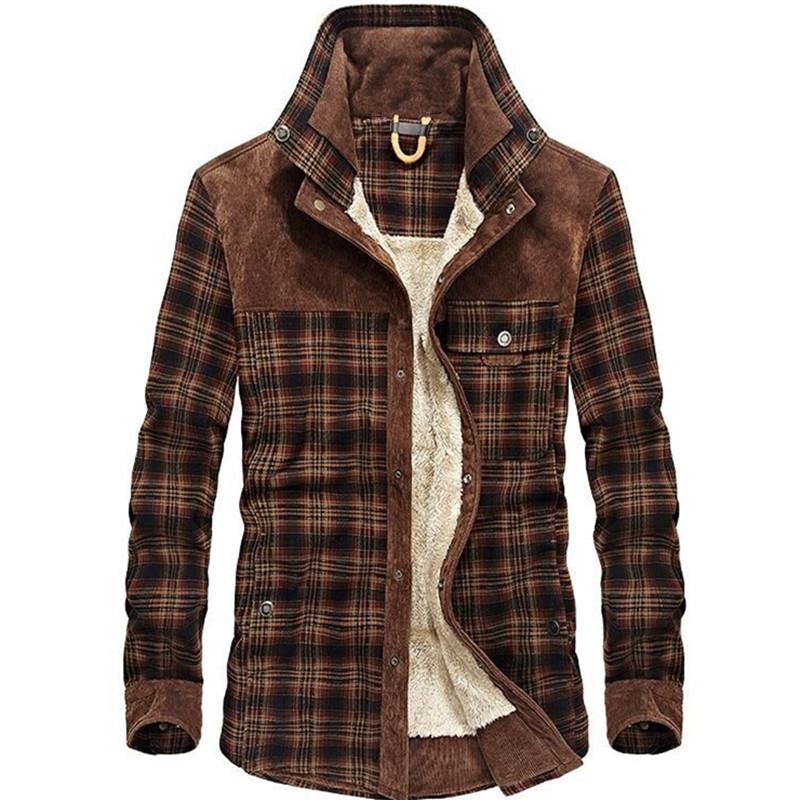 Heren vintage geruite schapenv - Flannel Shirt Lined recensie en prijs