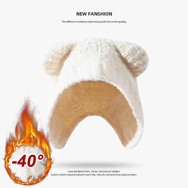Herfst Winter Vrouwen Gebreide - Knit Beanie Hat Warm recensie en prijs