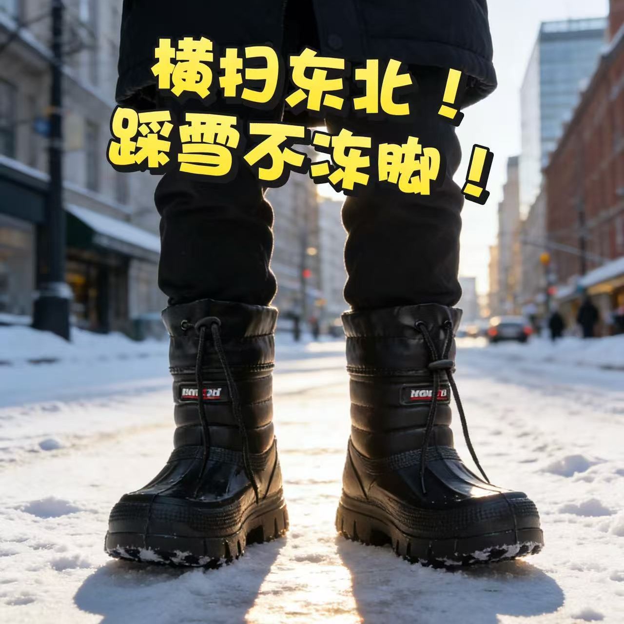 Sneeuwlaarzen heren nieuwe flu - Waterproof Winter Boot recensie en prijs