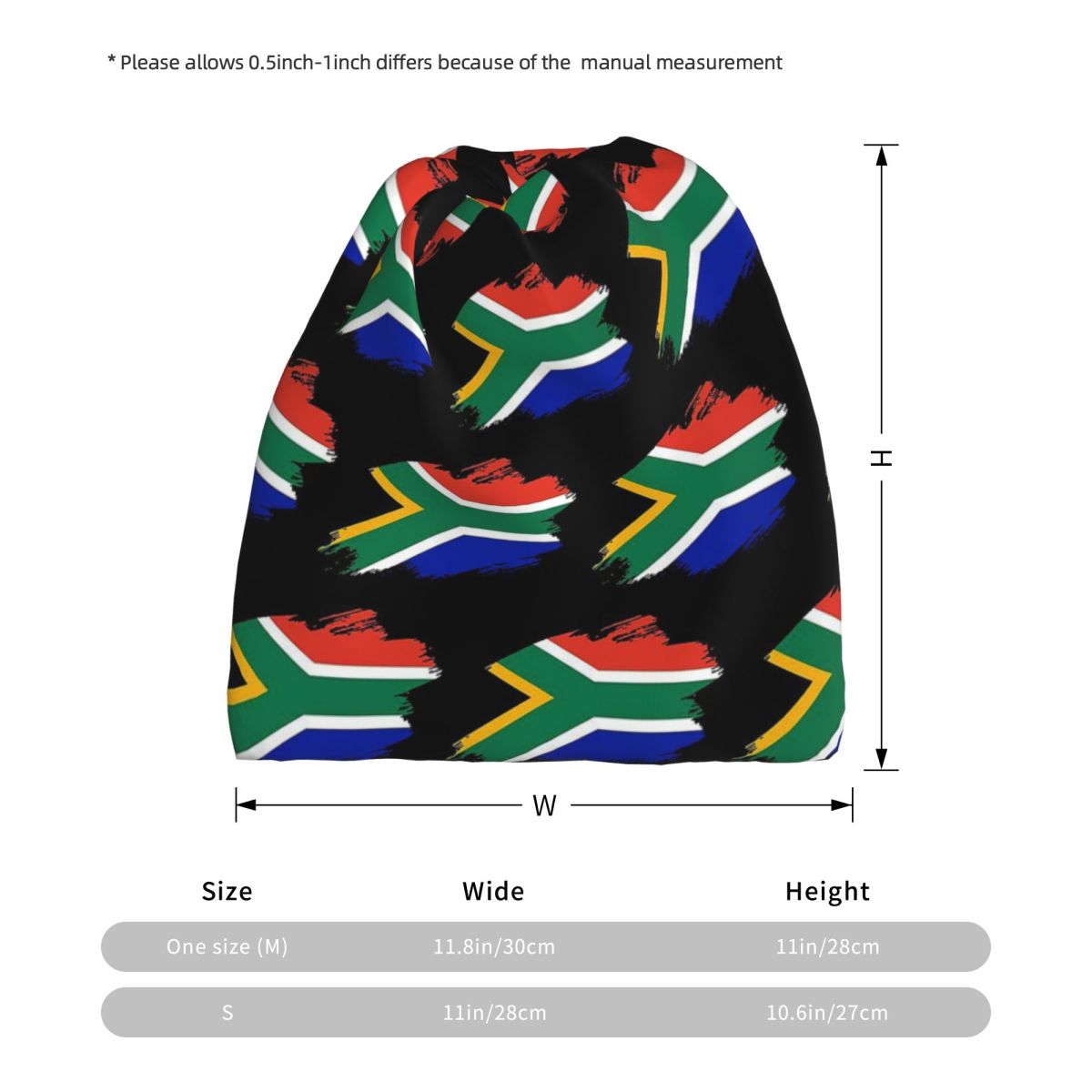 Zuid-Afrikaanse Springboks Vla - Knit Beanie Hat Warm recensie en prijs