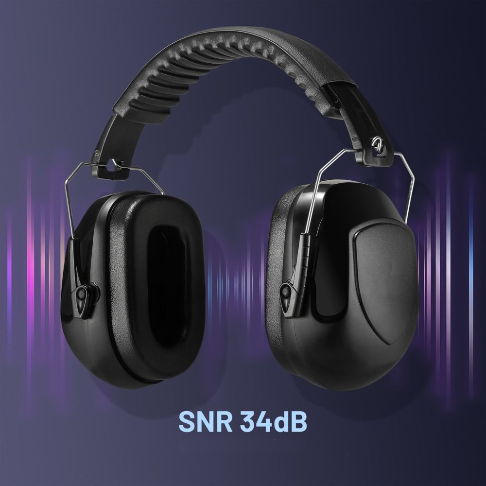 SNR-34dB Verstelbare hoofd-oor - Earmuffs Foldable recensie en prijs