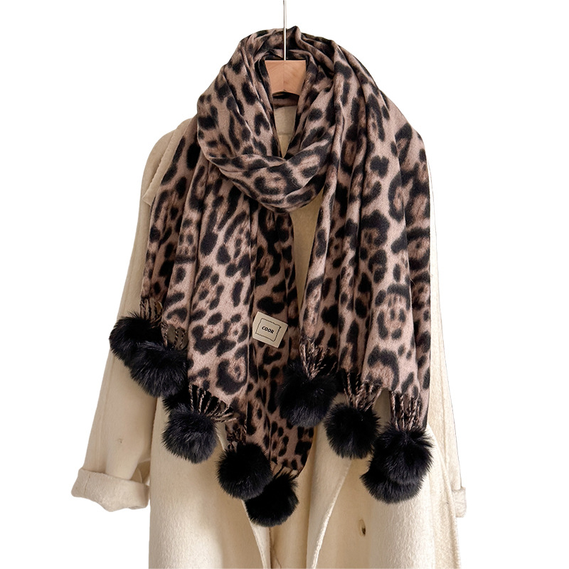 Nieuwe Luxe Winter Luipaard Du - Shawl Wrap Winter recensie en prijs