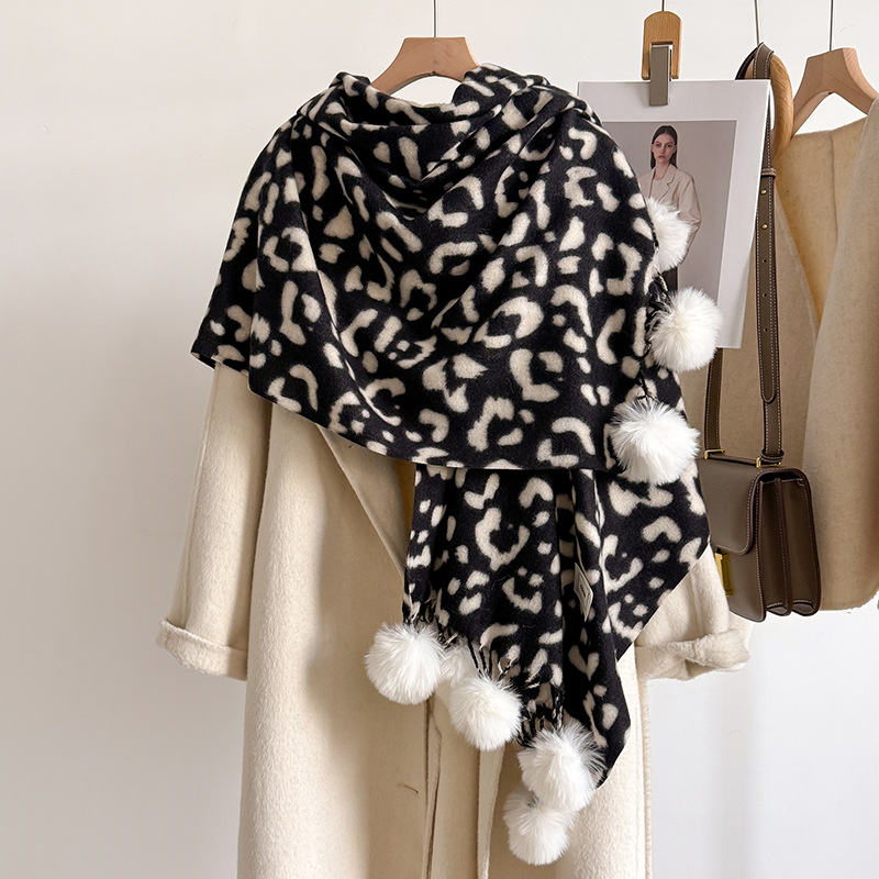 Nieuwe Luxe Winter Luipaard Du - Shawl Wrap Winter recensie en prijs