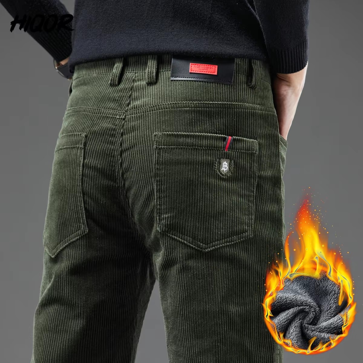 Heren winter corduroy broek di - Corduroy Pant Warm recensie en prijs