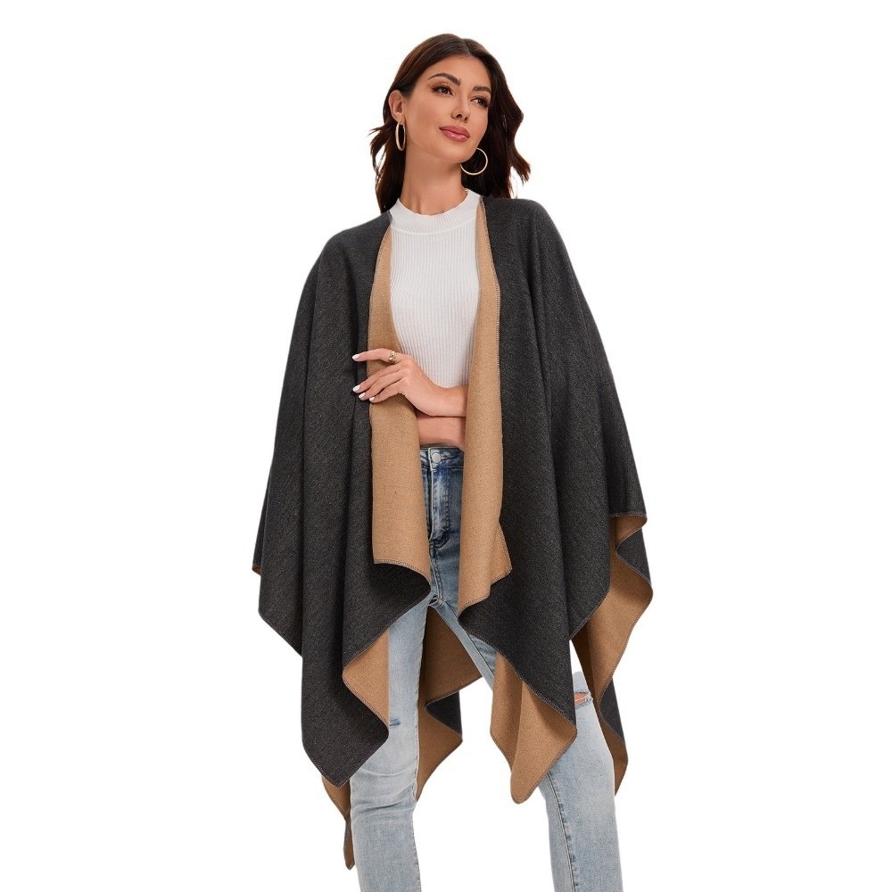 Warme jas Geruit ontwerp Reiss - Shawl Wrap Winter recensie en prijs