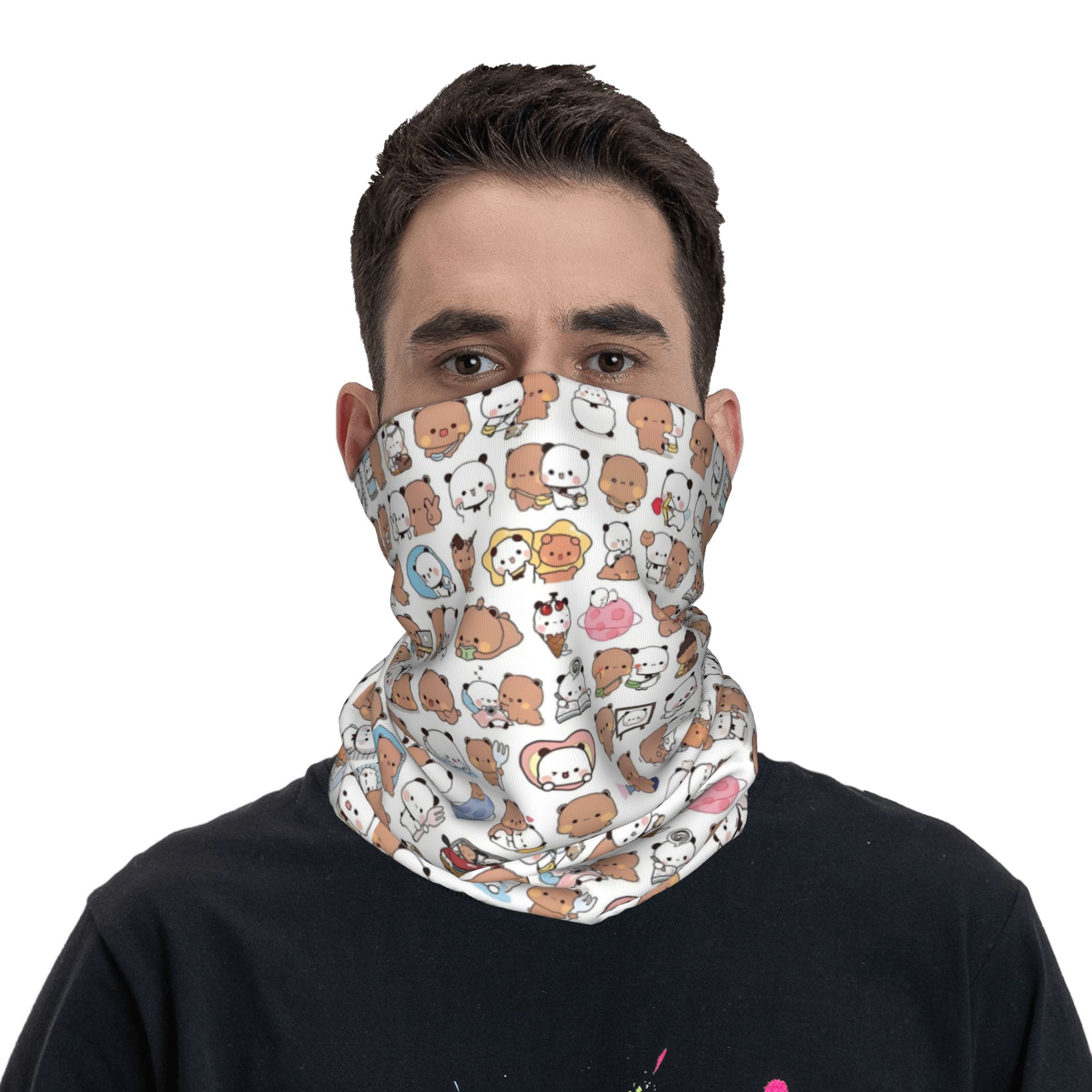 Custom Beer Cartoon Perzik En  - Neck Gaiter Fleece recensie en prijs