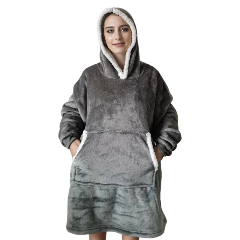 Wearable Volwassen Super Zacht - Sherpa Hoodie Fleece recensie en prijs