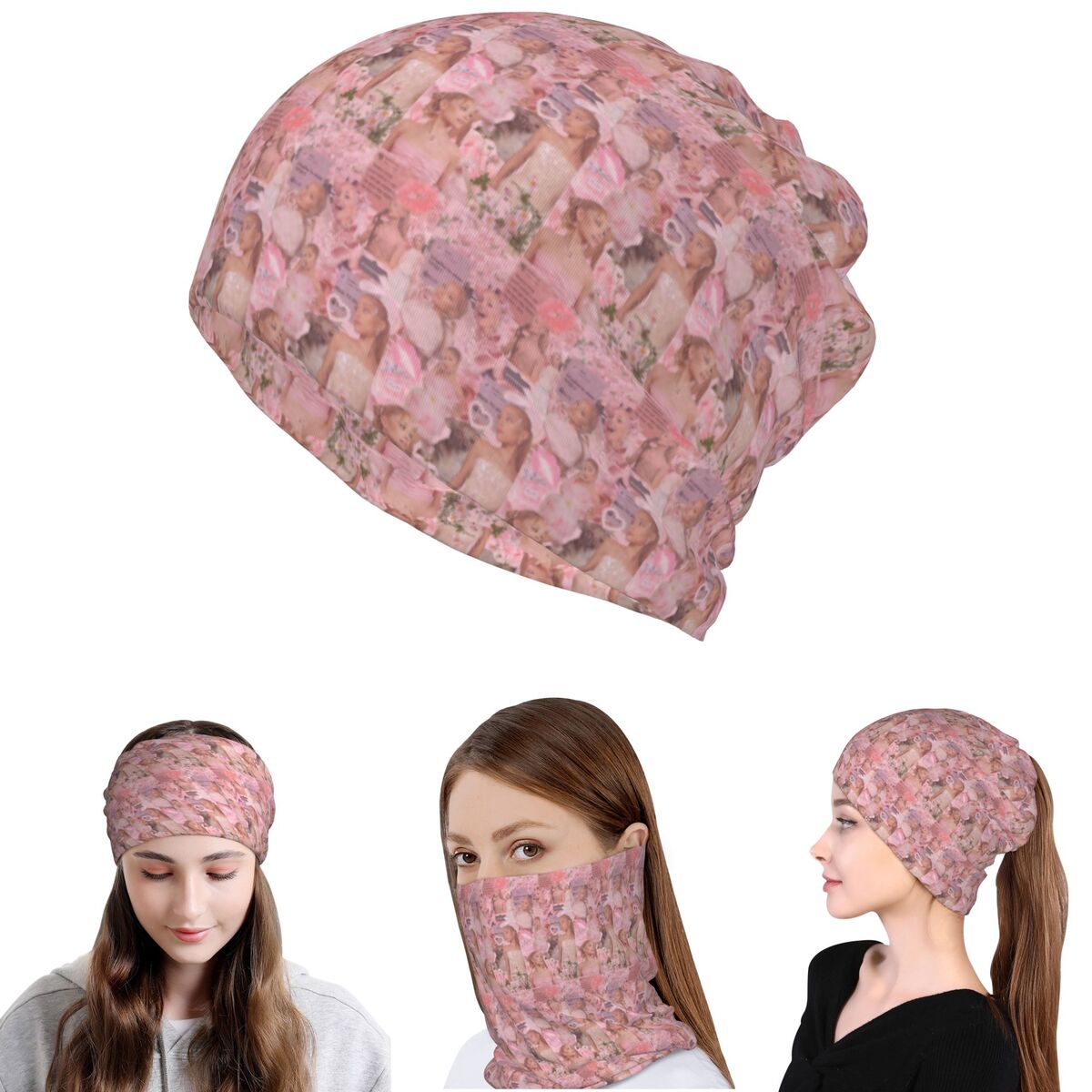 Ariana Grande Singer Bandana N - Knit Beanie Hat Warm recensie en prijs