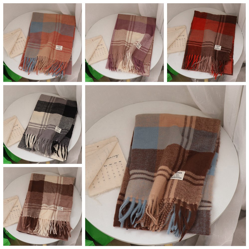 Casual winddichte geruite woll - Wool Scarf Men recensie en prijs