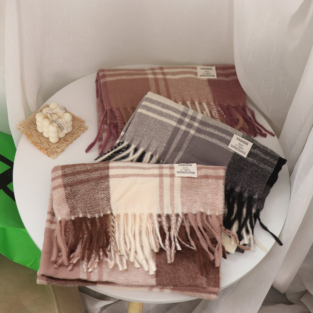 Casual winddichte geruite woll - Wool Scarf Men recensie en prijs