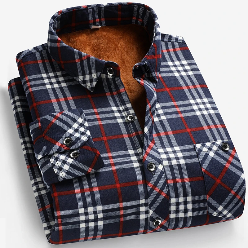 Herfst en winter herenoverhemd - Flannel Shirt Lined recensie en prijs