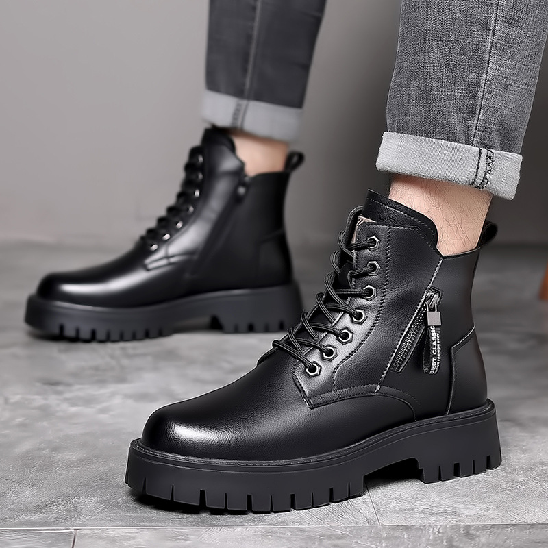 Mannen Klassieke Lederen Laarz - Waterproof Winter Boot recensie en prijs