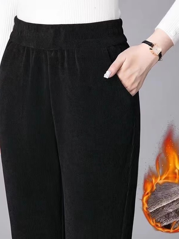 Verdikte broek met rechte pijp - Corduroy Pant Warm recensie en prijs