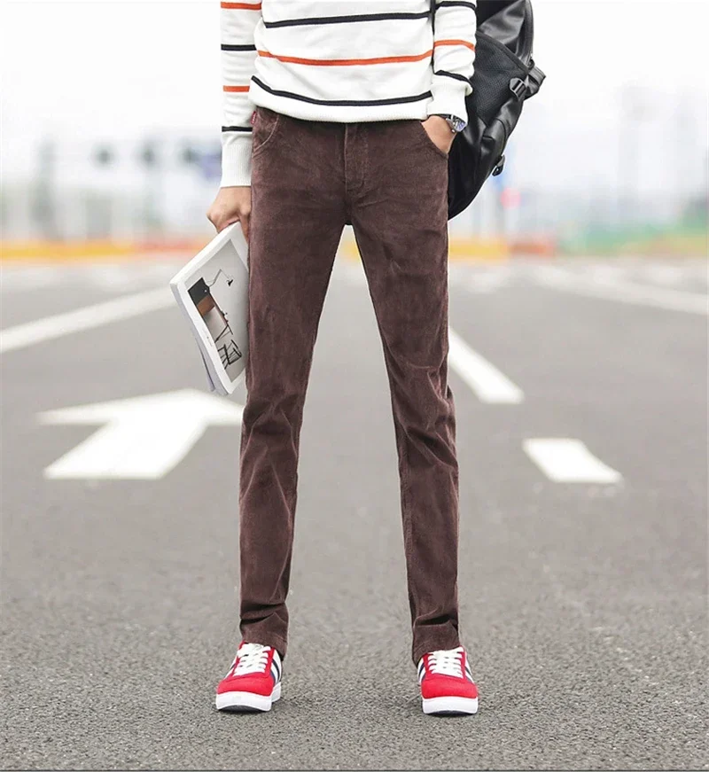 2023 Herfst Winter Heren Casua - Corduroy Pant Warm recensie en prijs