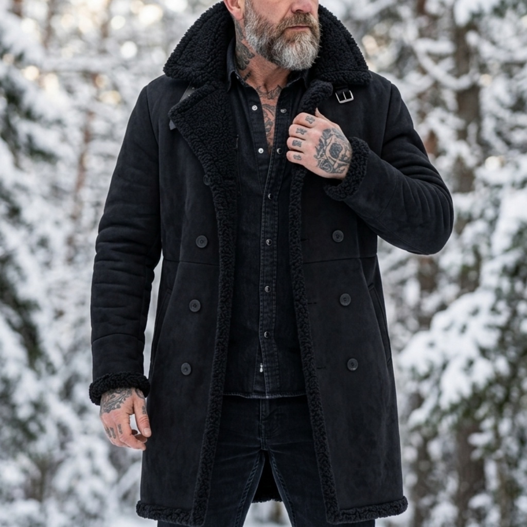 Herenjas van imitatiesuède met - Down Jacket Packable recensie en prijs
