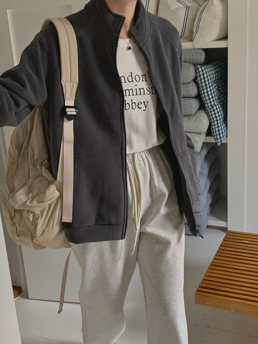 Fleece Sweatshirt Geen Hoed Da - Sherpa Hoodie Fleece recensie en prijs