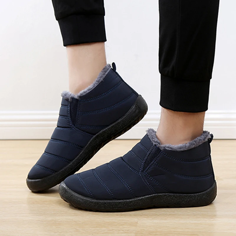 Mode Heren Snowboots Enkelhoge - Waterproof Winter Boot recensie en prijs